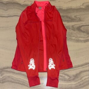 Athleta Raspberry REFLECTIVE Running Jacket
